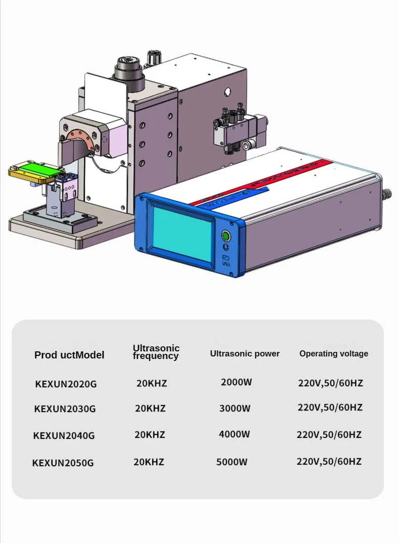 kexun Battery Pack Spot Welder Automatic Li Ion Battery Spot Welding Machine  for 18650 Cell