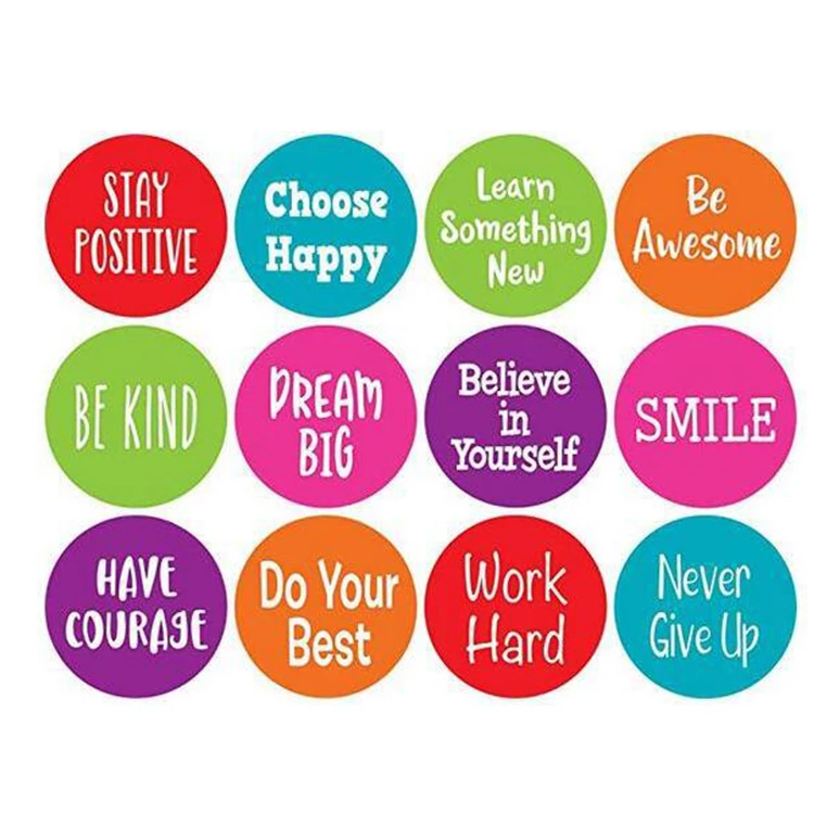 Colorful Carpet Markers Sitting Spot Dots Preschool Classroom Sit Custom Shape