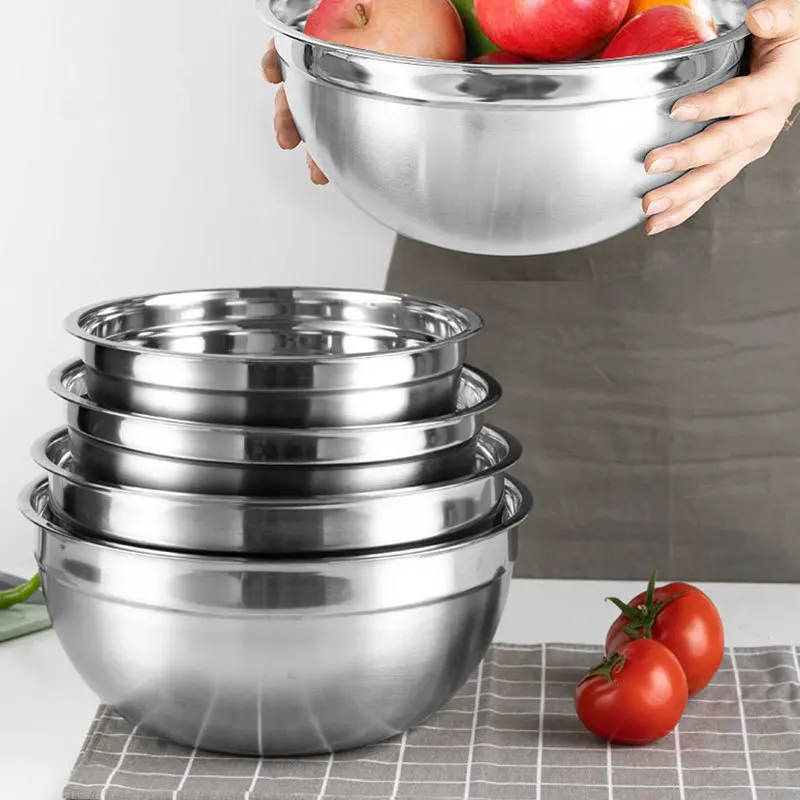 Seal in Freshness with Our Innovative Salad Bowl Silicone Base for Stability Lid for Security