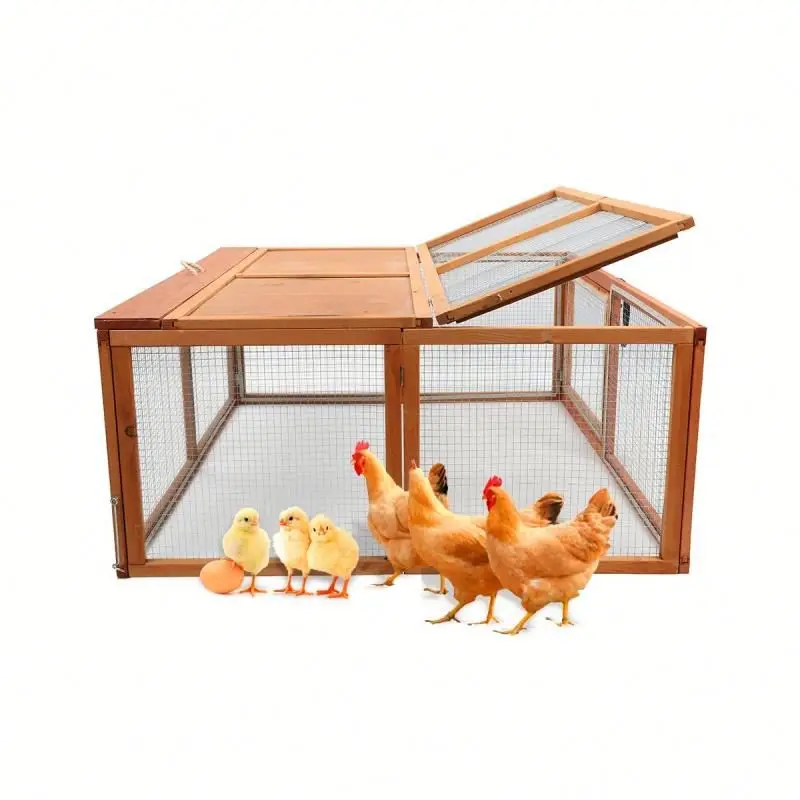 Cheap Large Modern Pet Cage Small Animal House Bunny Cage Wooden Rabbit Hutch