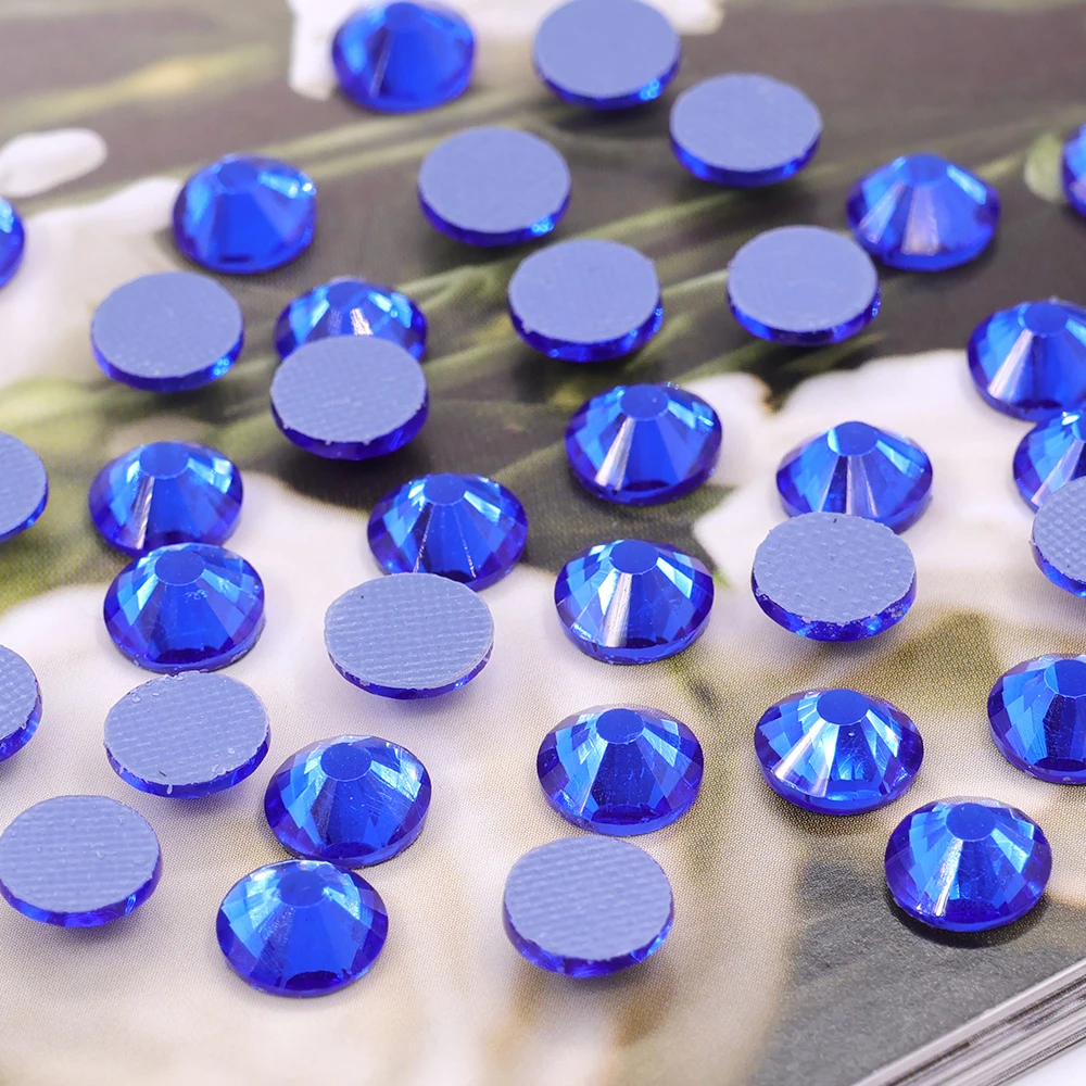 JC wholesale ss20 hot fix crystal rhinestones high quality round hot fix rhinestones for jewelry making