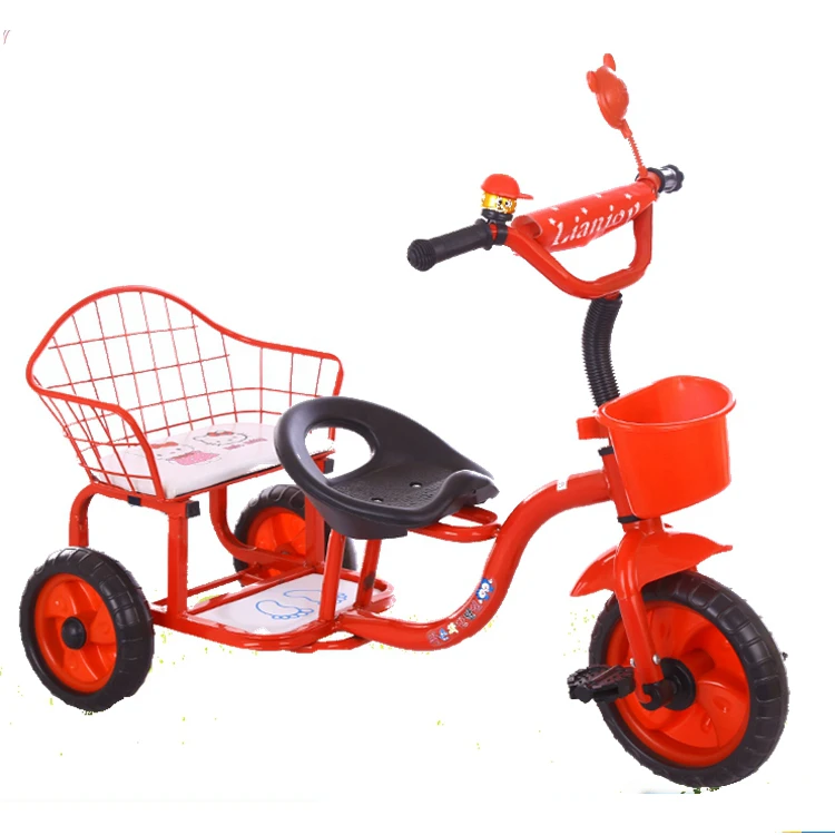 2021 hebei factory wholesale cheap new style huge backrest EVA tire baby tricycle kids children trike