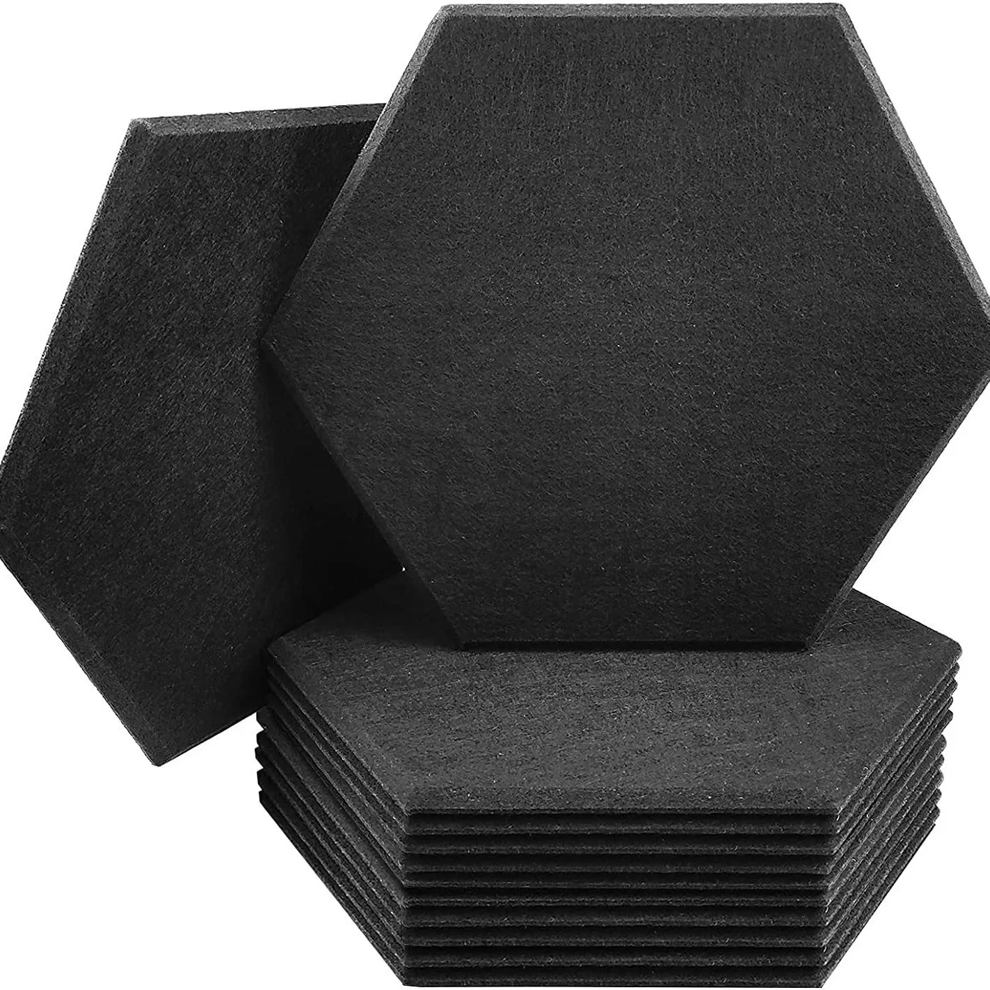 wholesale nordic custom self adhesive wall tiles photo memo boards hexagonal felt bulletin notice pin boards with push pins