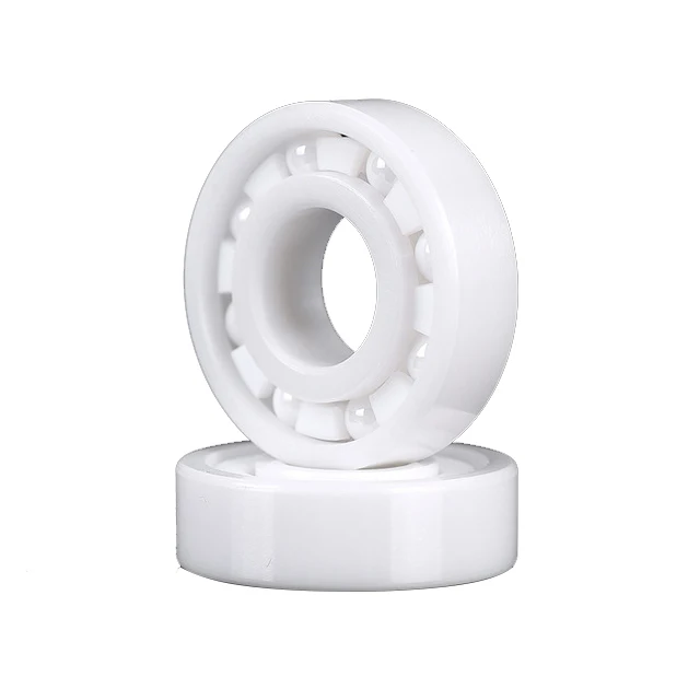 Ceramic Bearing 6000 6001 6002 6003 Zirconia Silicon Nitride Ball Electrically Insulated, Non-magnetic, High Temperature Resista