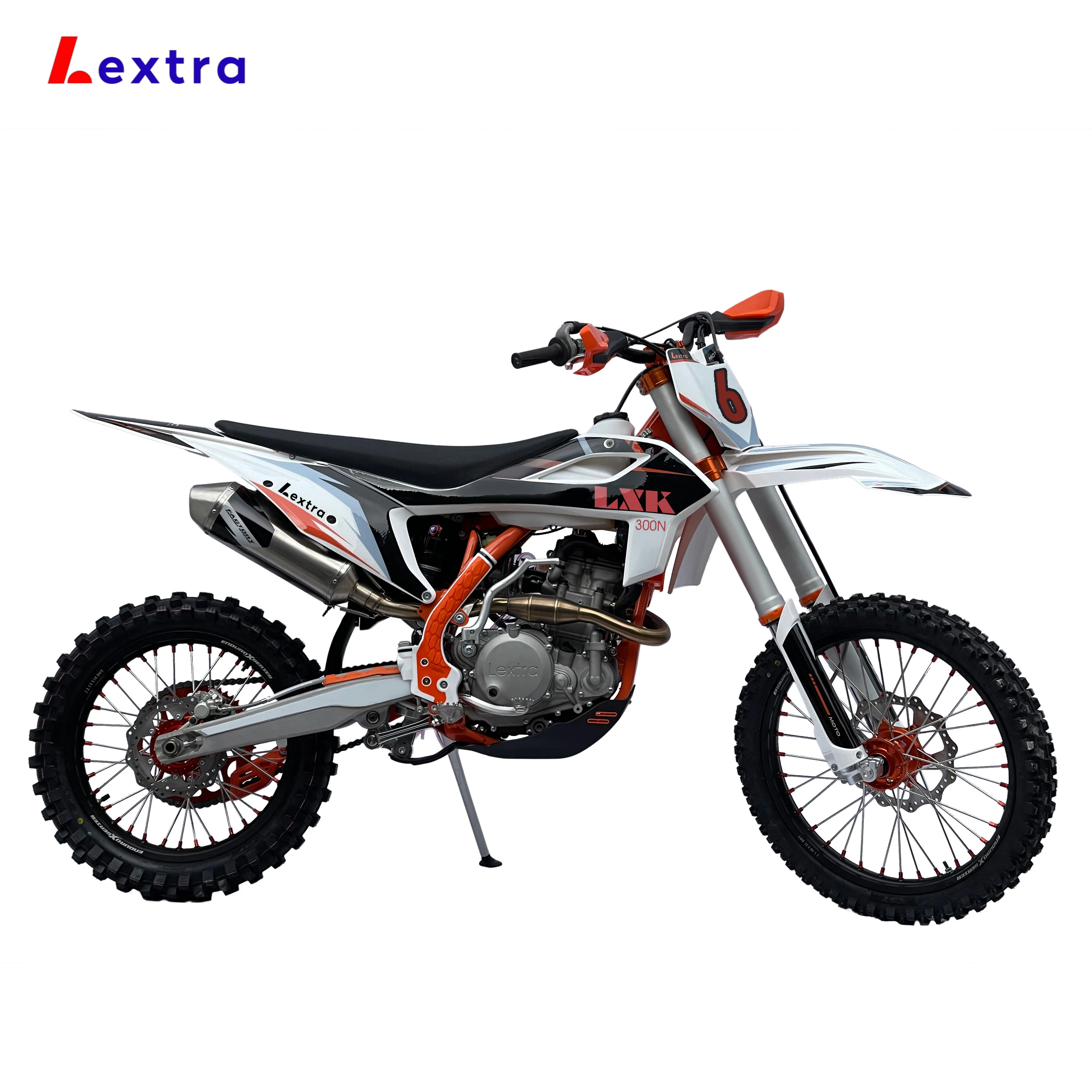 Lextra 300cc 4-тактный горячая Распродажа Мотокросс Мотоцикл с жесткими защитными enduro внедорожный Байк велосипед способный преодолевать Броды для взрослых