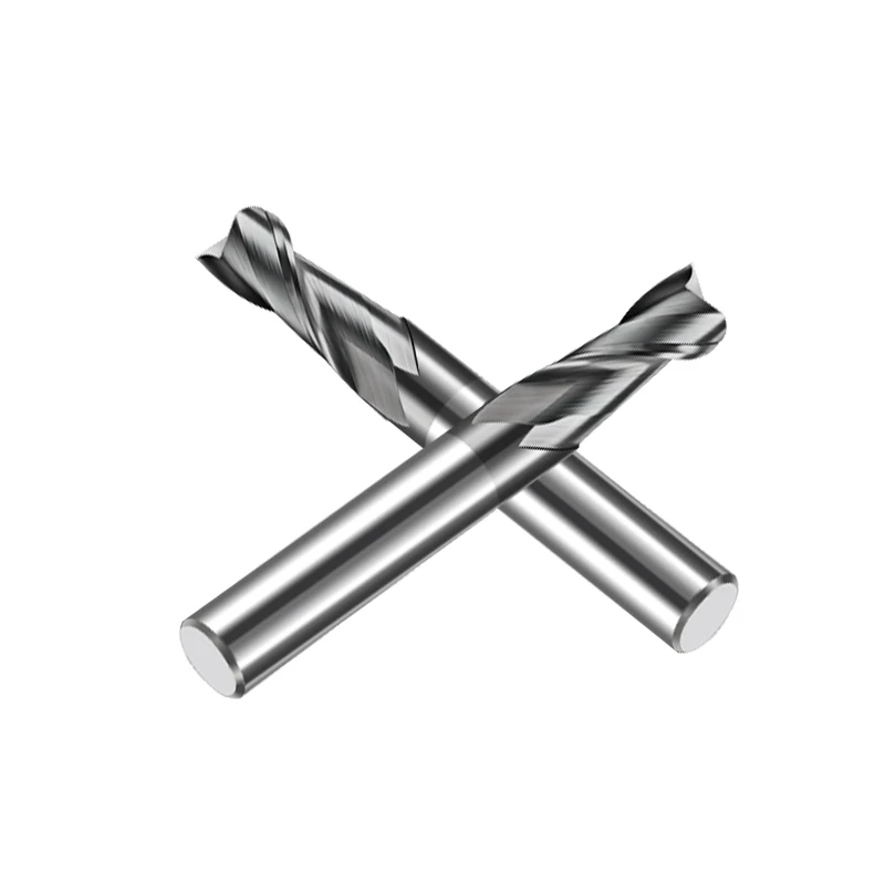 Manufacture Customization 2 Flute HRC55 65 Tungsten steel endmill Alloy Steel Milling Cutter