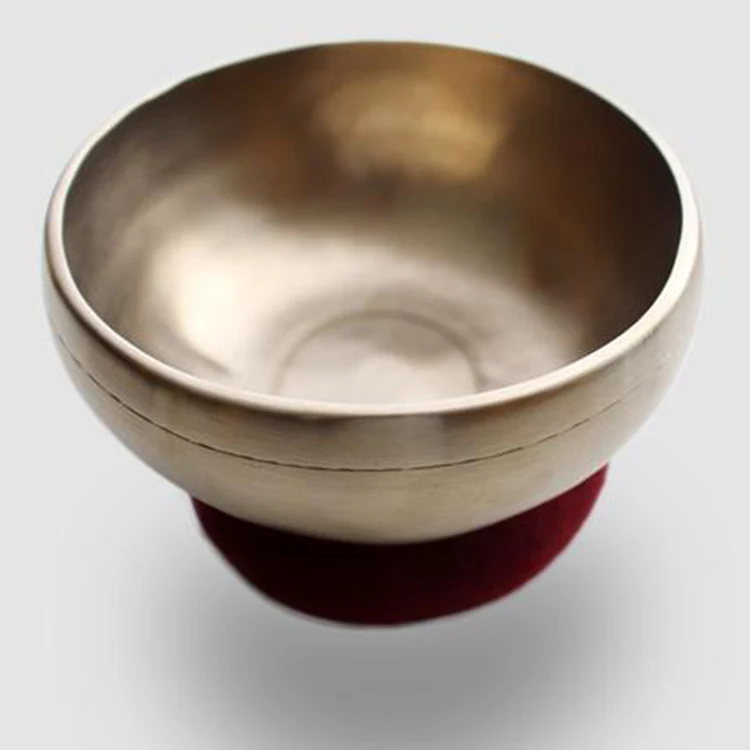 
Sangha Therapy Note # E Tibetan Singing Bowl With Cushion And Mallet 