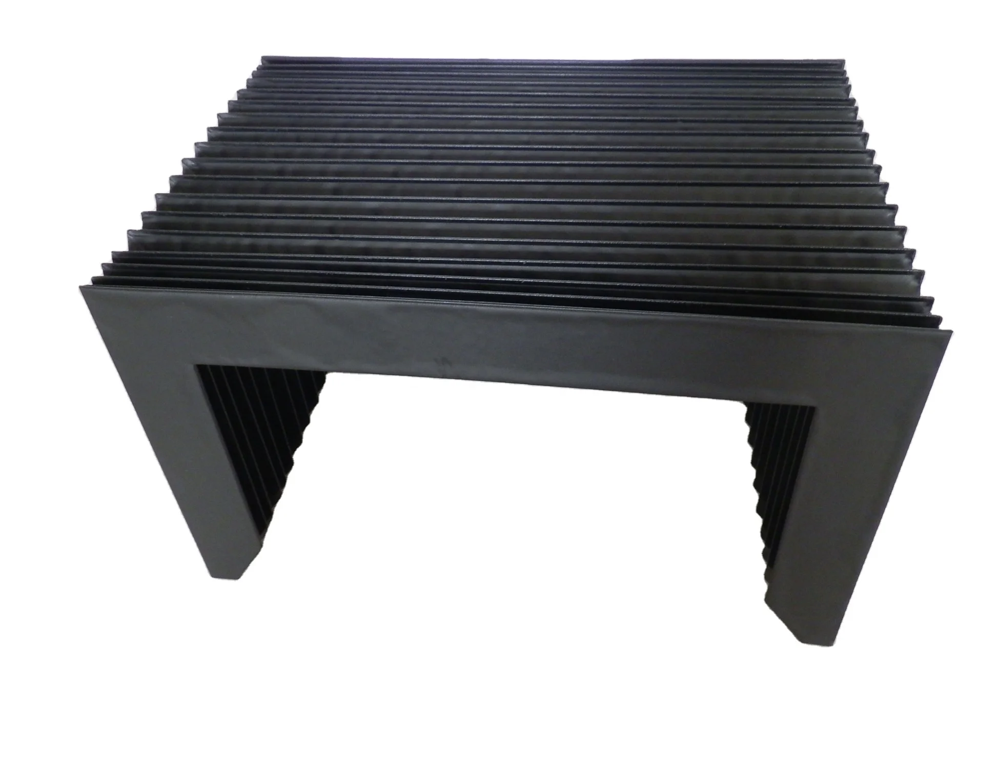 Fabric cloth rail protective telescopic cnc linear guide bellow cover bellows accordion