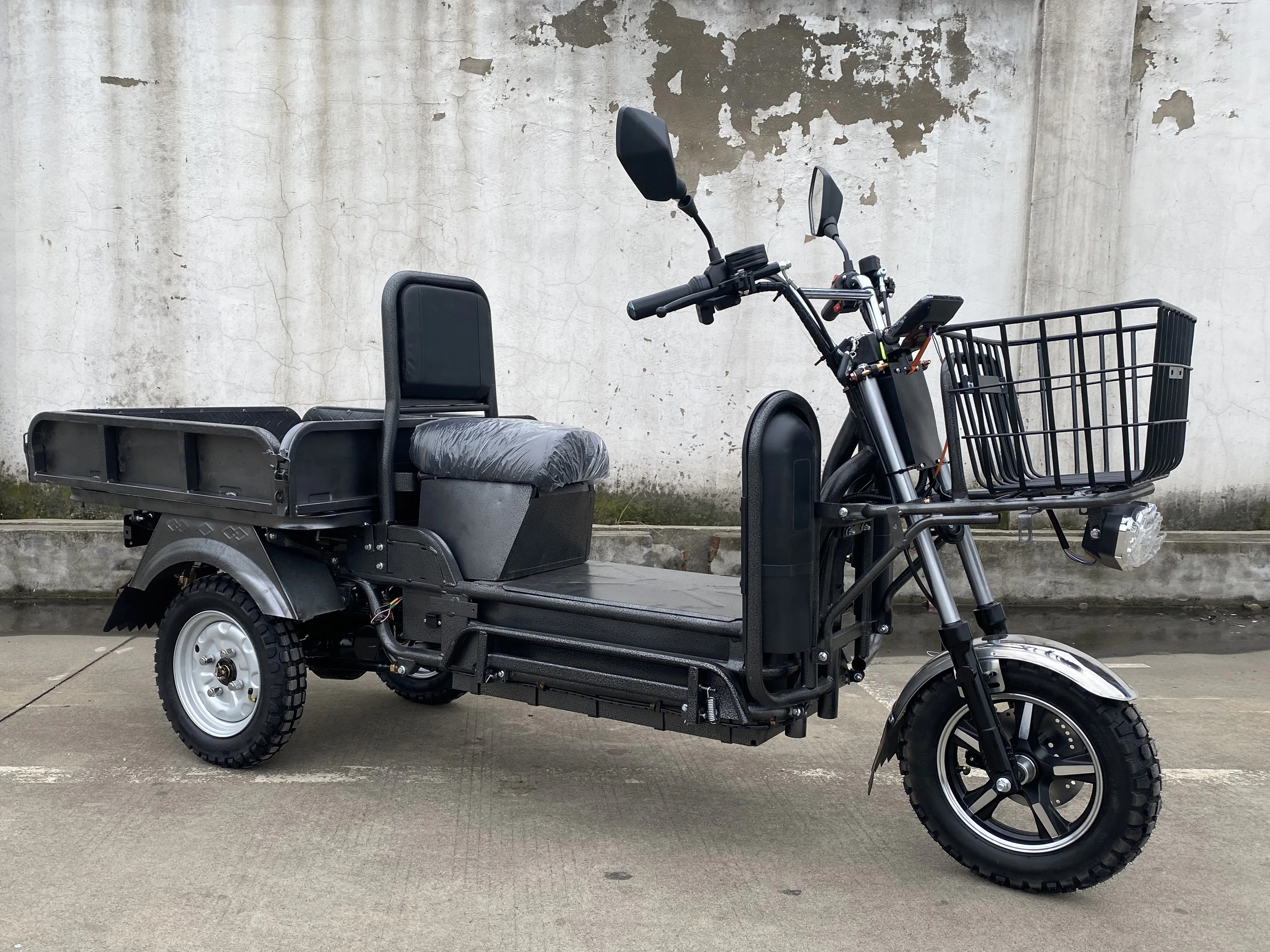 VIMODE CKD/SKD Electric Cargo Tricycle 500KGS 1200W 80KM 72V Heavy duty king electric bike