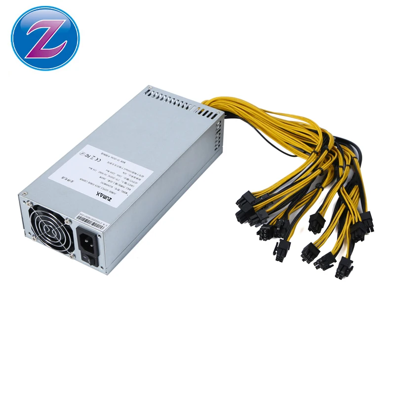 Блок питания для майнинга ZUMAX 1800 Вт блок Apw7 Antminer