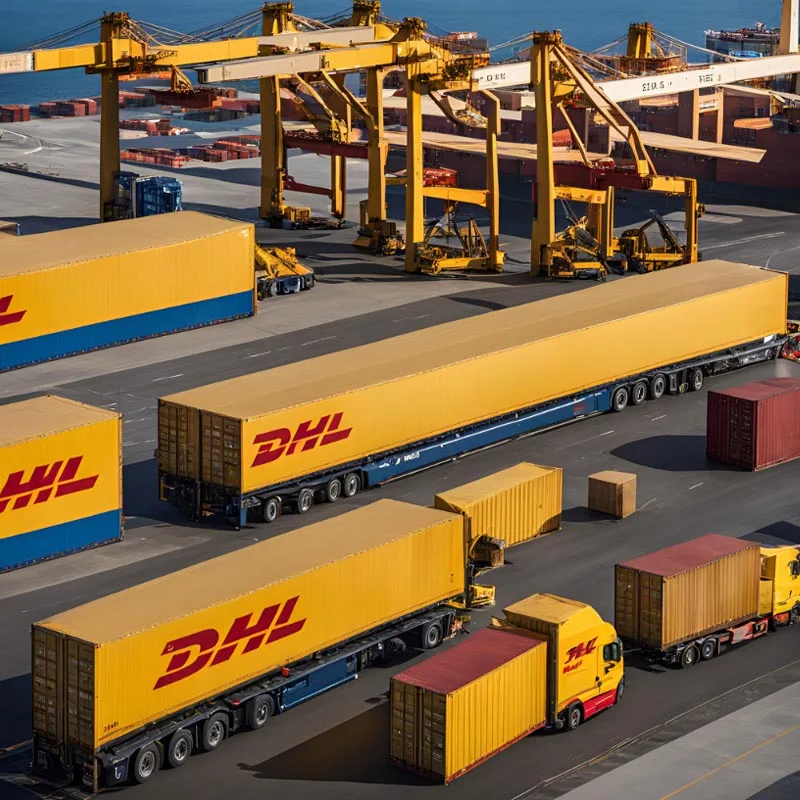 DHL UPS FedEx air express агент доставки в США Великобритания Канада Австралия из Китая