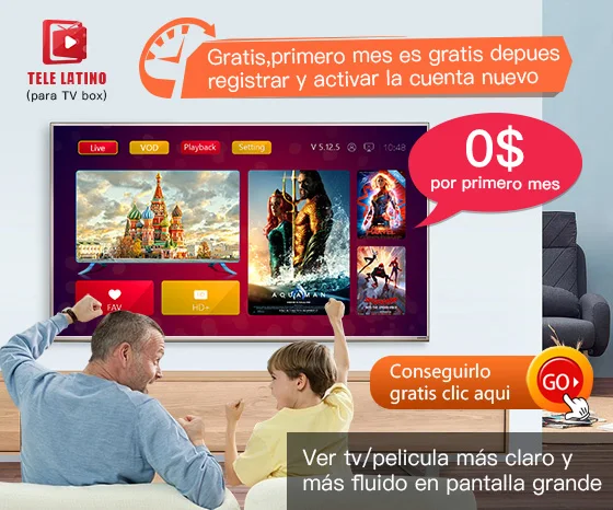
TELE LATINO IPTV Android tv box smart tv m3u reseller panel para todo pais de Laten america 