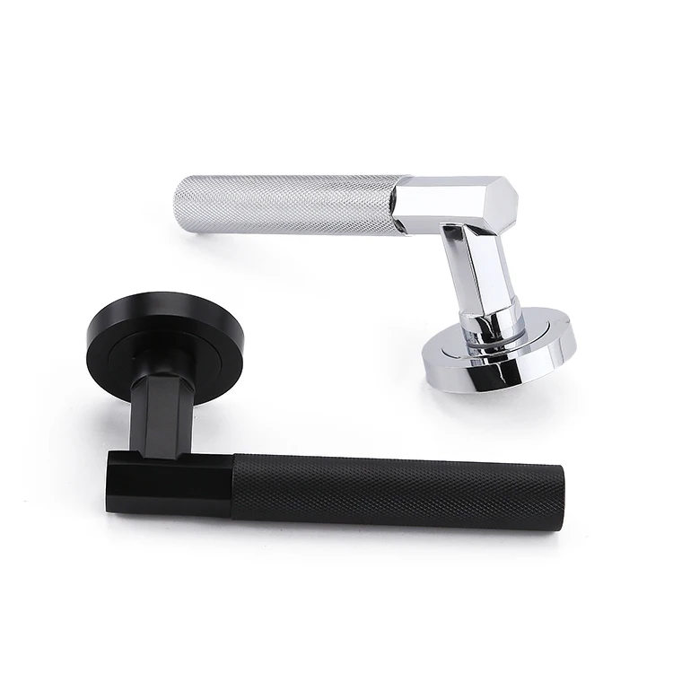 AKADA luxury door  handle european style bedroom internal metal lever door handles Zinc Alloy Door Locks