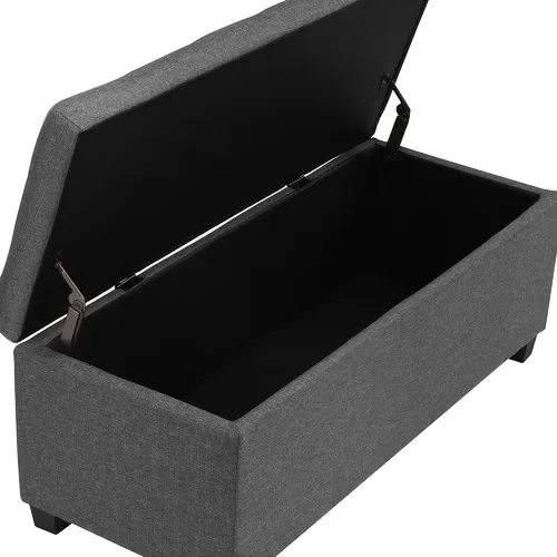 Wholesale Manufacturer Direct Delivery Living Room New Luxury Ottoman Stool Bench Velvet Ottoman Stool With Rectangle Shape