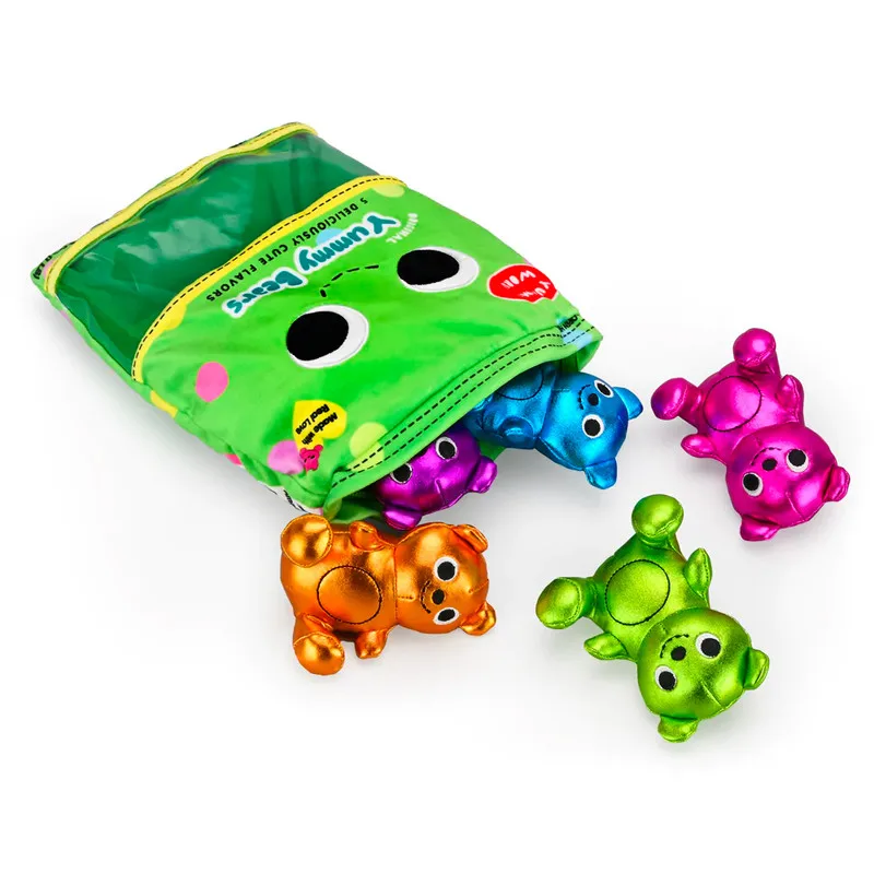 OEM plushy designer doll toy soft plush bear figure custom bean bag plush toy small stuffed toy