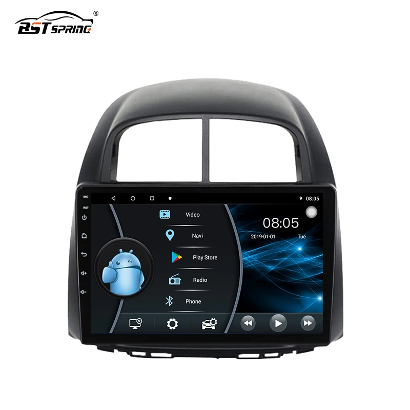 Bosstar Car GPS Navigation DVD Player With CarPlay For Toyota Passo Daihatsu Boon Sirion Android Car Stereo Radio