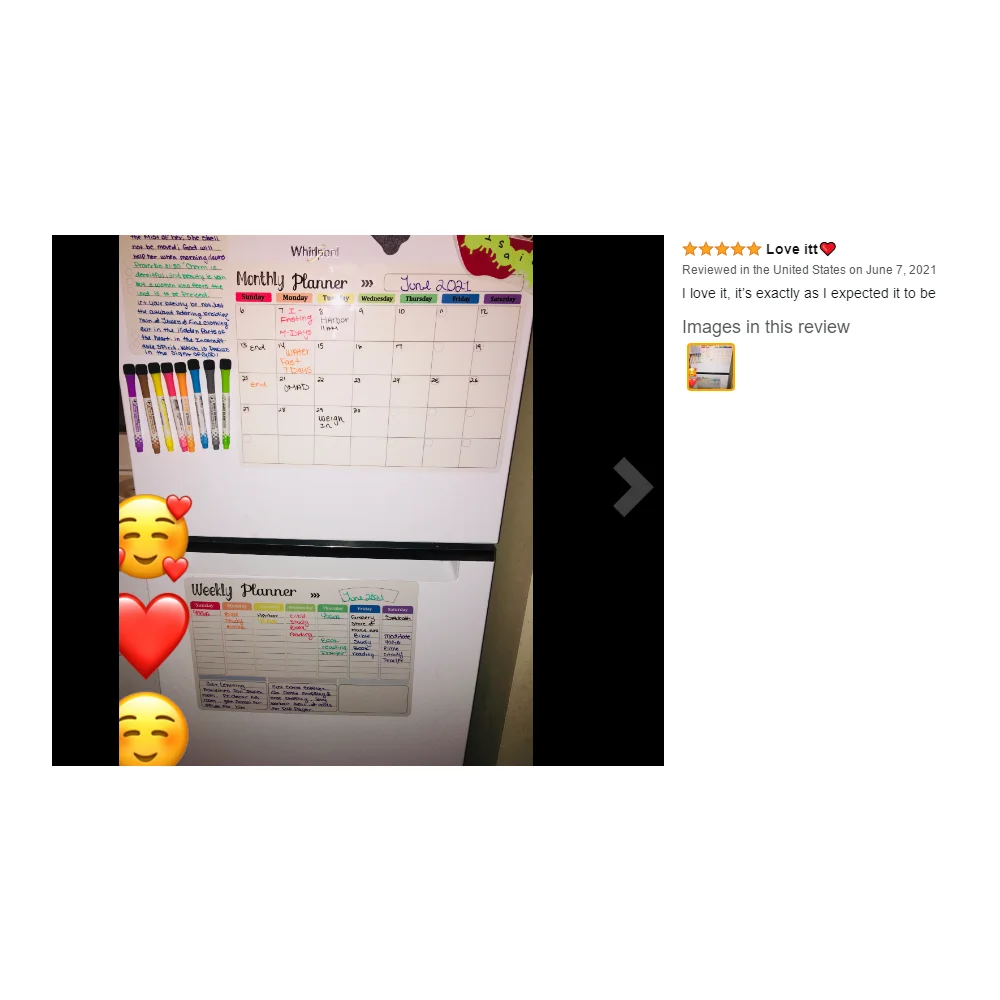 wholesale Magnetic Calendars for Refrigerator Monthly Weekly Organizer & Daily Notepad Wall & Fridge Family Calendar Dry Erase