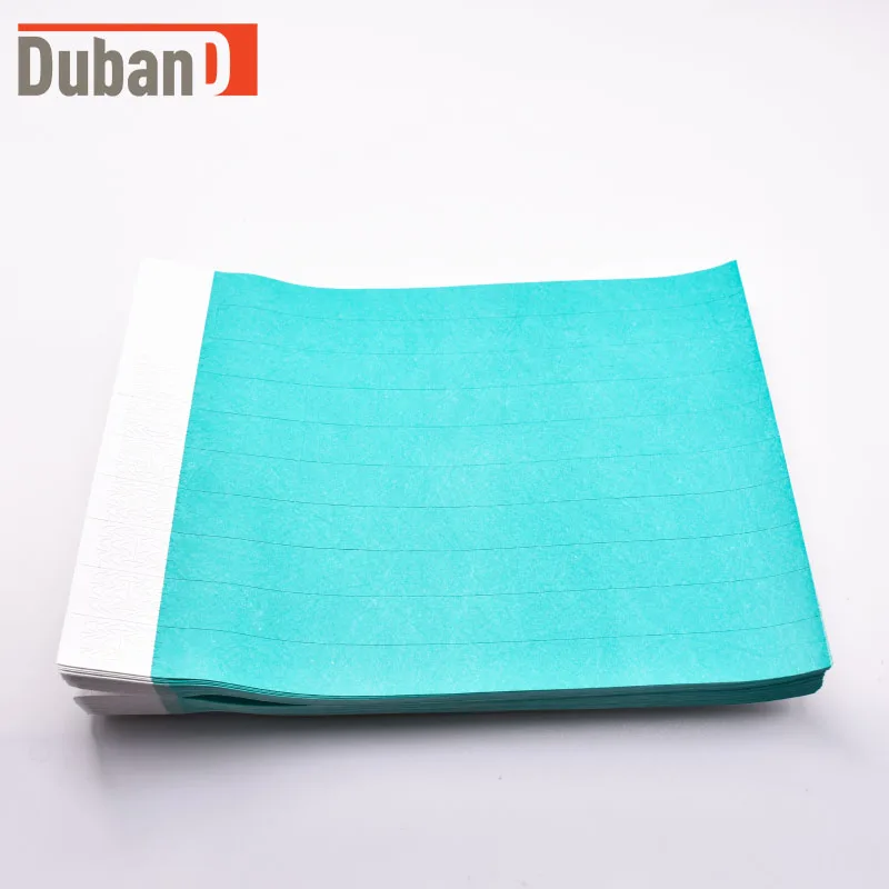 Disposable Tyvek Paper Wristbands for Asusement Park and Other Theme Parks Which are Waterproof and Accurate Identification