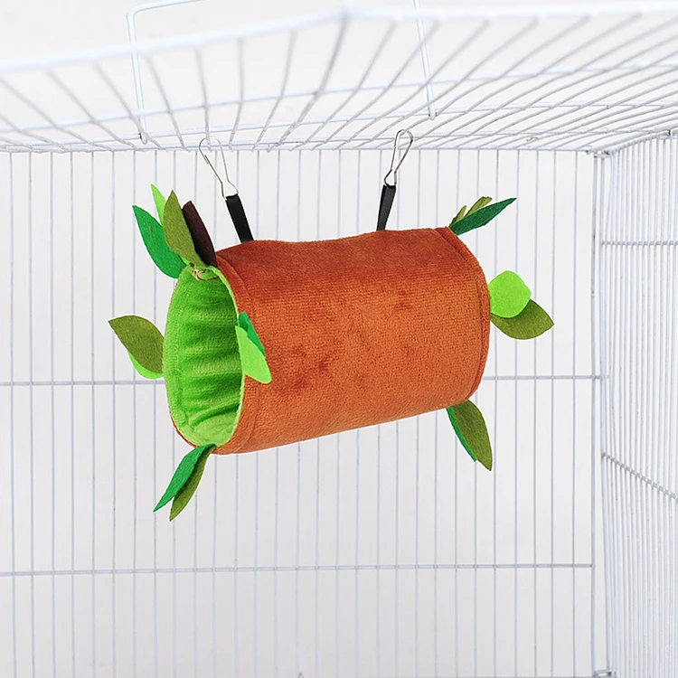 5pcs Hamster Sleeping Nest Hanging Tunnel and Swing for Sugar Glider Squirrel Playing Sleeping