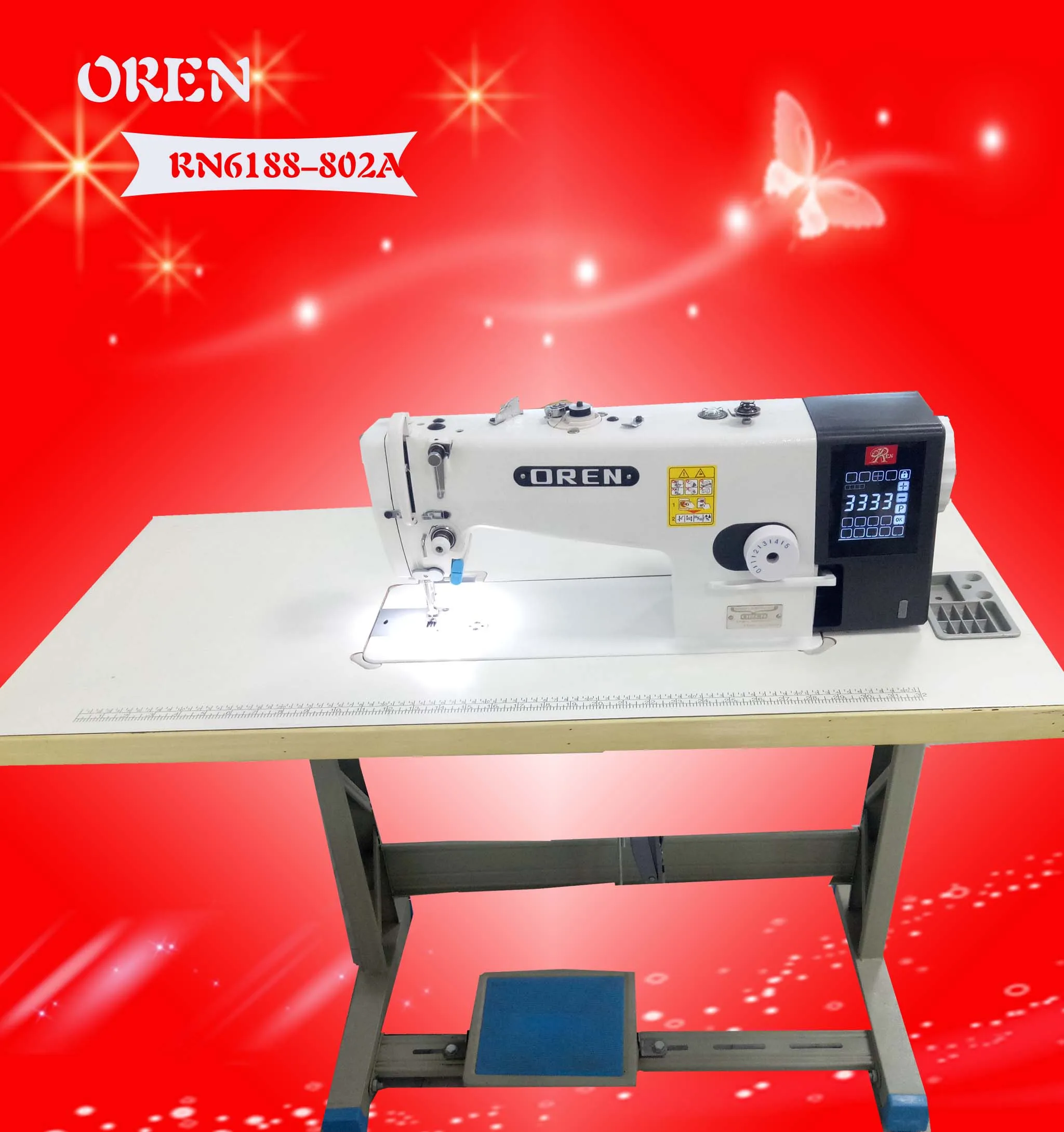 RN6188-802 Thick and thin material computer flat sewing machine Sexy Lingerie Sewing