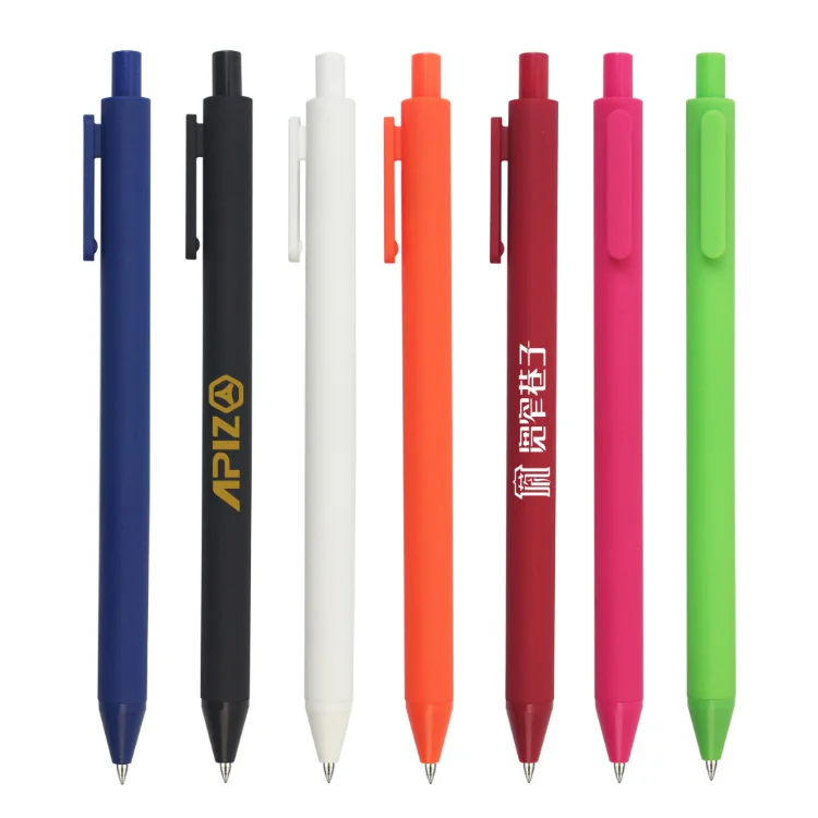 Advertising Pens With Custom Logo Promotional Ballpoint pens Plastic pens