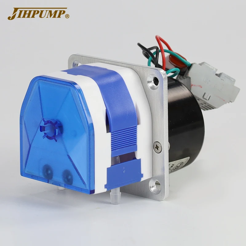 24V Single or Dual Channel Micro Flow Rate Mini Peristaltic Liquid Pumps Manufacturers with Speed Controller