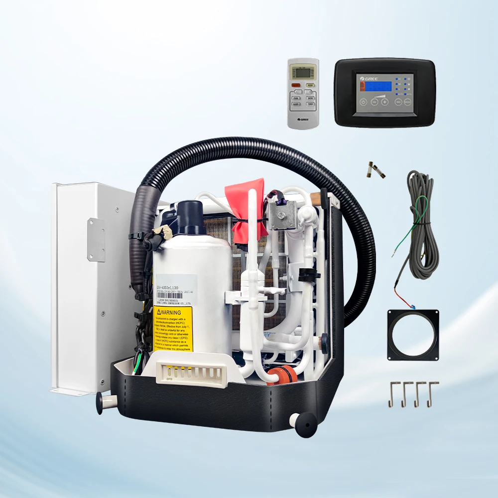 36000Btu Water Cooling Chiller 1hp Gree Marine Air Conditioner for Boat Air Conditioning Water Source 220V Vessel Yacht Ships