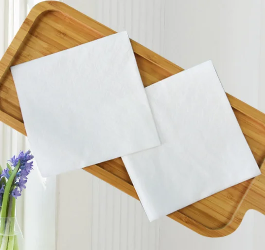 Одноразовые бумажные салфетки для ресторана с принтом от производителя