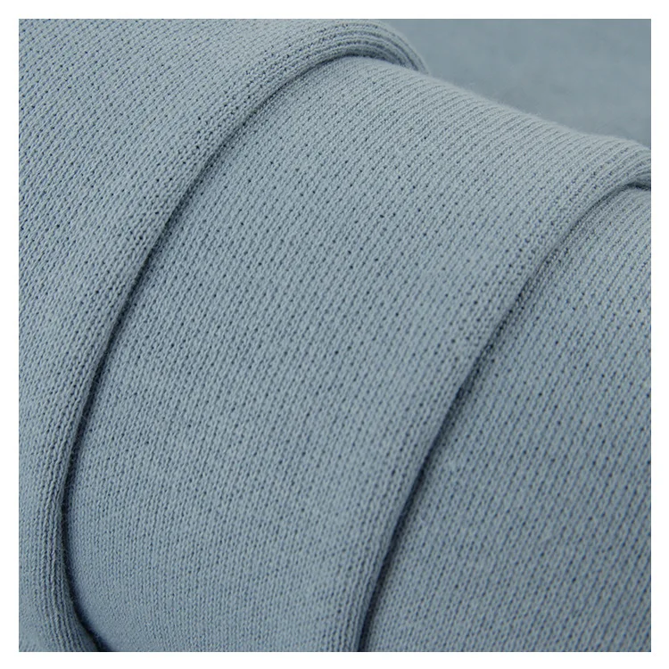 
High quality CVC sweatshirt spandex fish scale small terry knitted sports fabric 