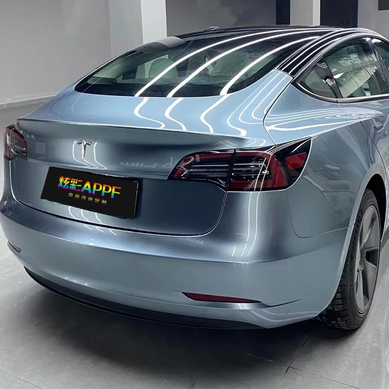 Car Films Color Ppf 1.52*18m/roll Liquid Metal Blue Ppf Paint Protection Film Color Changing Car Wrap Vinyl Ppf