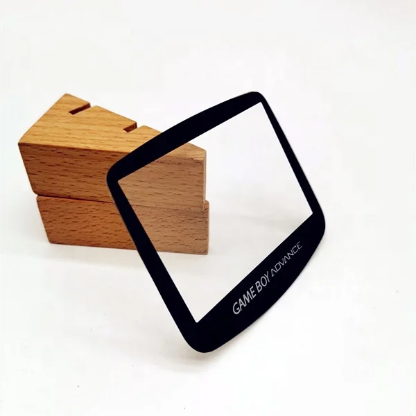 Factory customized black glass panel silk screen for display touch electronic glass