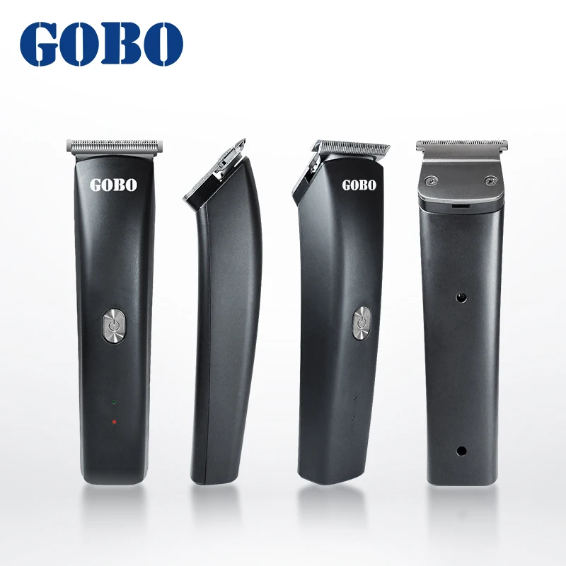 Professional Cordless Portable Rechargeable Electric Hair Clipper Cutter Hair Trimmer Online Selling Hot Men Black
