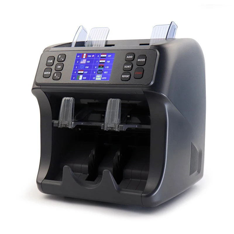 multi currency banknote counter bill cash detector money counting machine