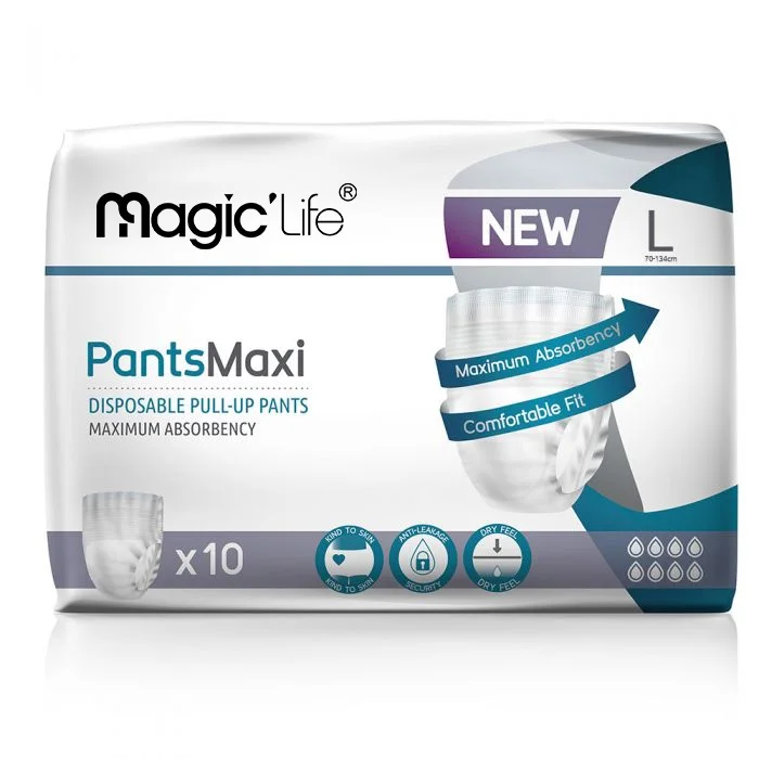 Одноразовые подгузники типа и пуха целлюлозы материал для взрослых Pull Up Брюки Подгузники брюки производитель в Китае