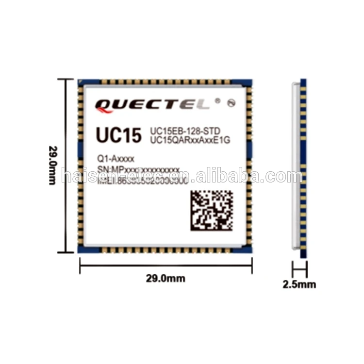Quectel GSM/GPRS/EDGE 3G IoT module UC15-A UC15E/A/T UMTS/HSDPA wireless module UC15 LCC package