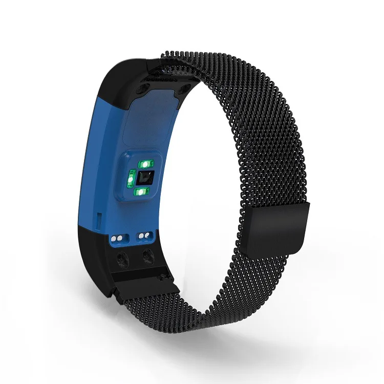 Для Garmin Vivosmart HR Band с магнитным замком Миланский металлический браслет из нержавеющей стали сменный ремешок для