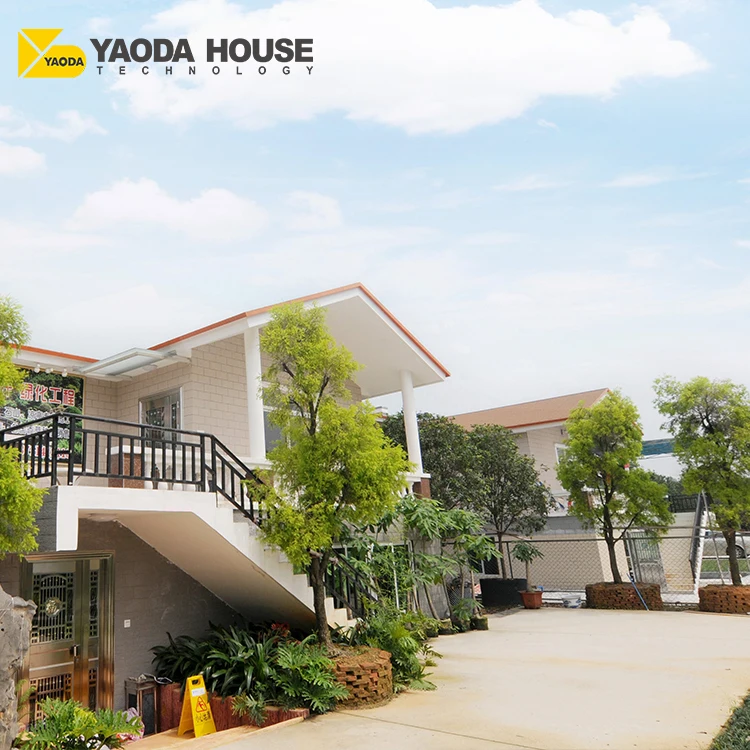 High Quality Prefabricated House With Light Steel Structure Modern Design Prefab Container House Prefab Luxury Villa