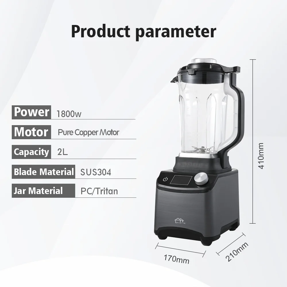 Hot Sell commercial home use household  Processors Smoothie  Blender high speed