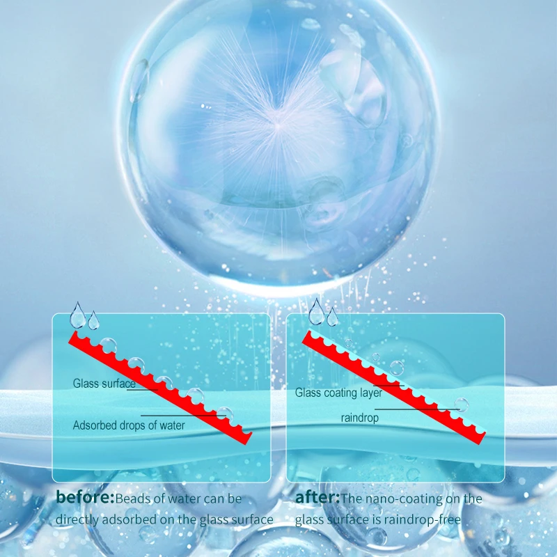 High quality 350ML Car Repellent Ceramic Coating Nano Glass Plated Crystal Liquid Hydrophobic Coating Waterproof Agent