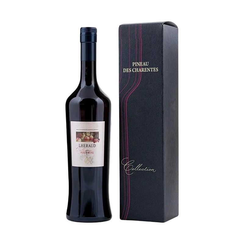 Recycled Luxury Customized Printing Eva Inside Black Cardboard Round Paper Tube Packaging For Whisky Wine/ Water Bottle Gift Box