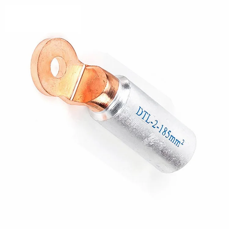 DTL-2 Ring type bolt hole cable lug Aluminium copper bimetallic terminal connectors