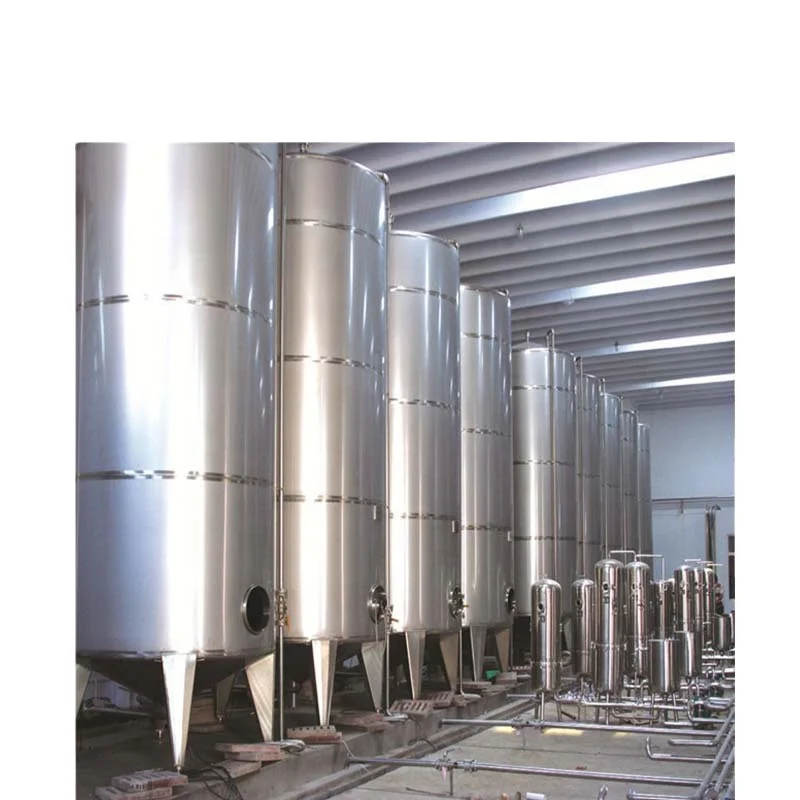 Sanitary Liquid Buffer Tank Edible Oil Storage Tanks