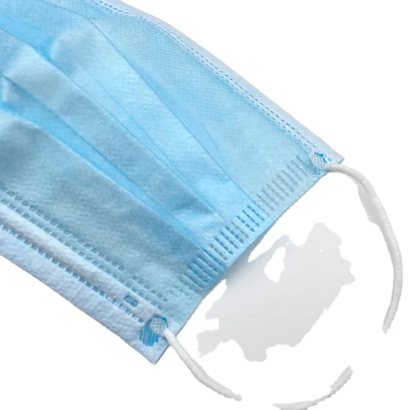 3 ply Hospital Facemask Disposable Non-woven Medical