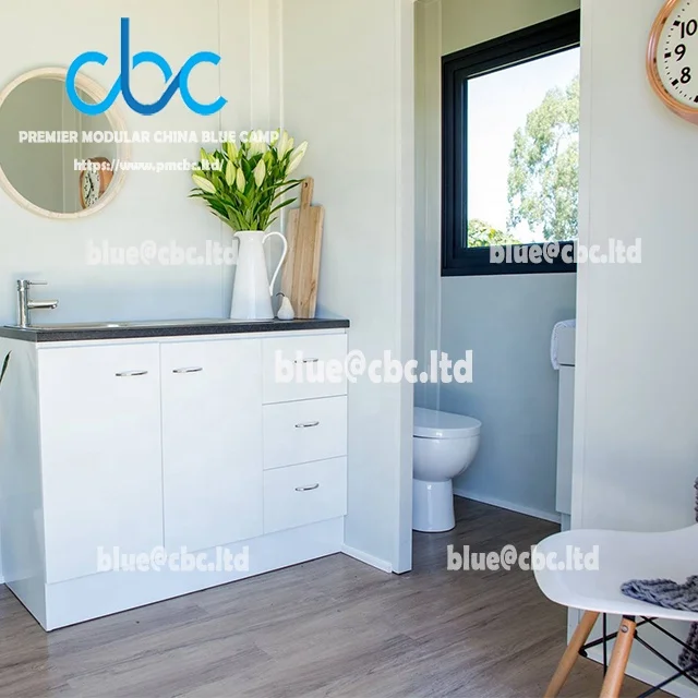 High quality prefabricated 4 bedroom container house home apartment