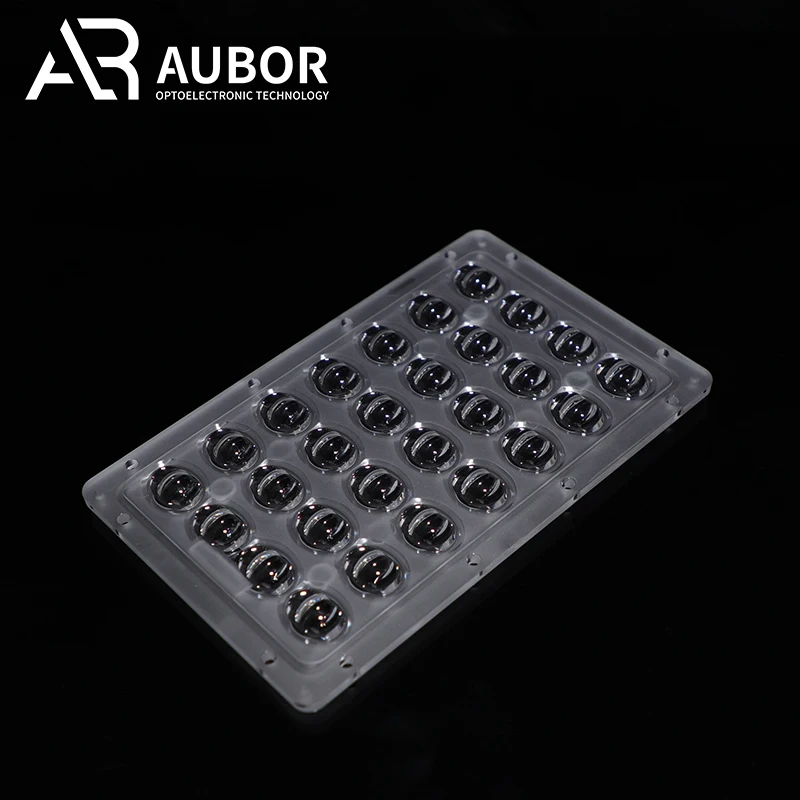 High Standard 150*96mm Led Lenses 120*60 Degree Injection Lens Smd 3535 XPE Flood Light Lens PC UV 28 In 1 Street Light Lens