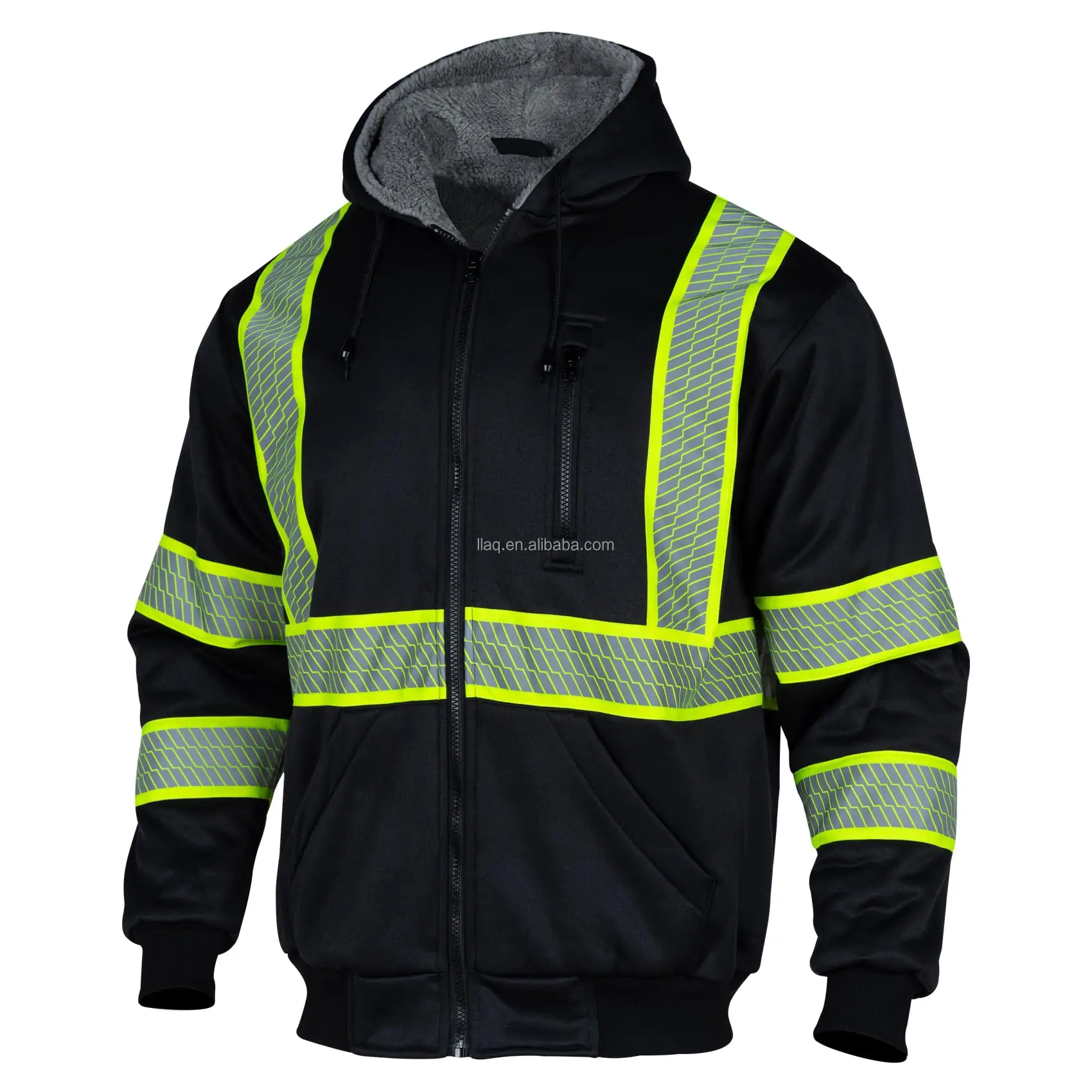 Xinliangli Hot Selling 2025 Orange Green Customize Reflective Running Vests Reflective Safety  Reflective Safety Clothing