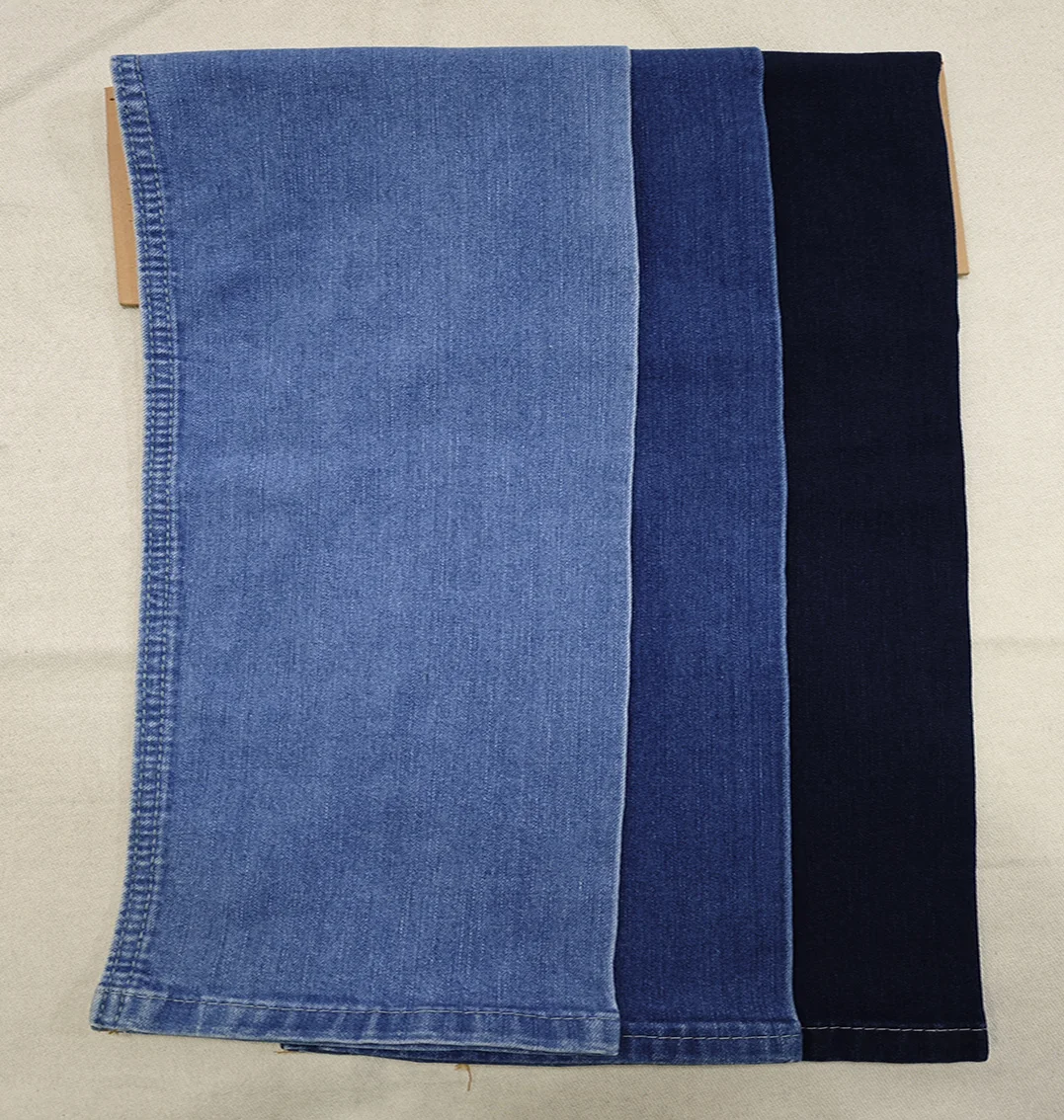 China Factory Wholesale Denim Fabric High Stretch 100% Cotton Denim Fabric