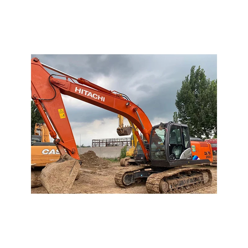 Hitachi гусеничный экскаватор ZX200 б/у экскаватор оригинальный японский экскаватор на продажу