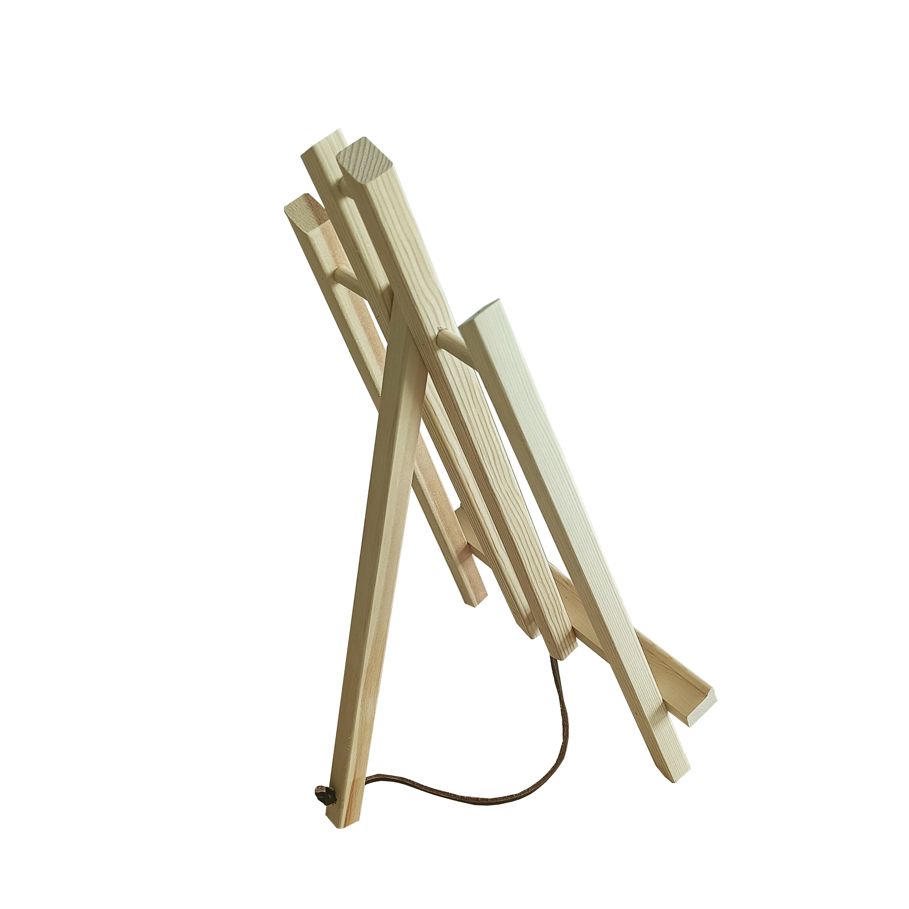 The factory supplies superior quality kids desktop trapezoidal easel crafts painting display easel