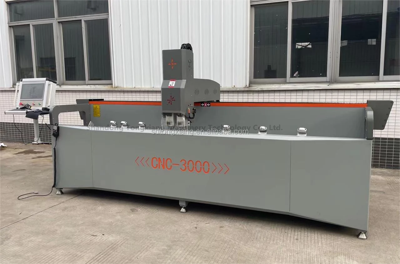 New CNC Machine Aluminum Profile Drilling Milling Door Window Manufacturing Furniture PVC UPVC Core Motor PLC Components